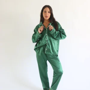 Pijama Camisero Satén